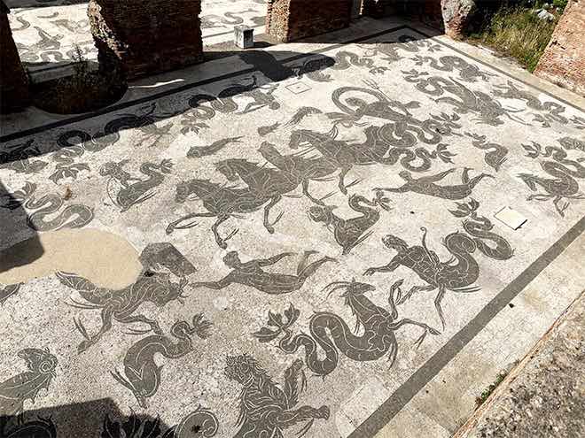 Ostia Antica Baths of Neptune
