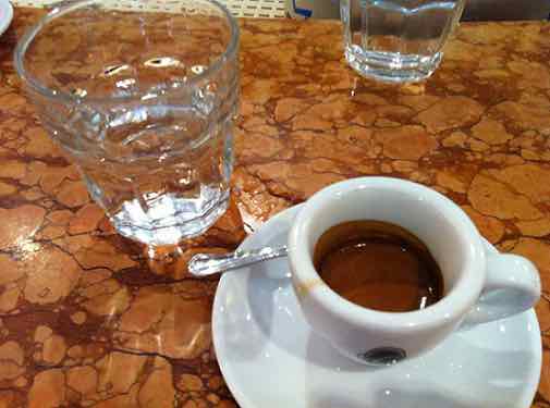 espresso in Naples