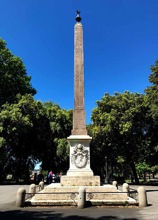 Pinciano Obelisk or Pincian Obelisk