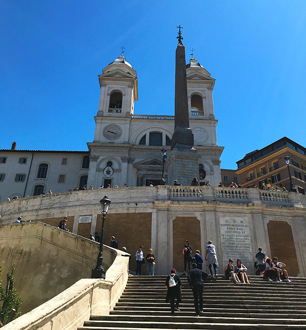 Sallustiano Obelisk or Spanish Steps Obelisk