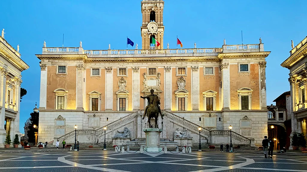 campidoglio Rome-Piazza-Campidoglio-Michelangelo-Wide-Romewise-EB-October-2020-Web