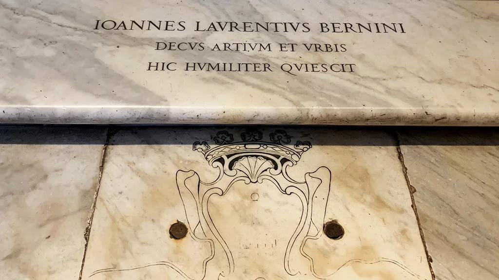 santa maria maggiore bernini tomb marker santa maria maggiore bernini tomb marker