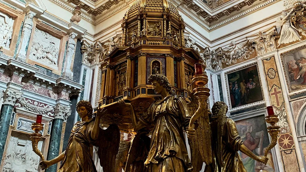 santa maria maggiore sistine chapel altar