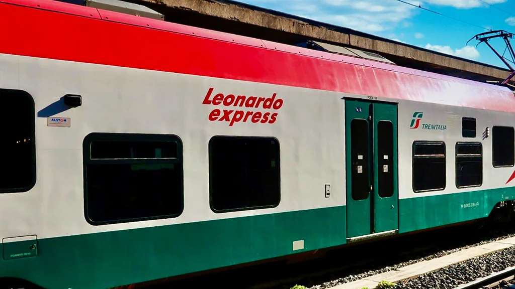 Rome Termini Train Station Leonardo Express Airport train