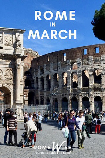 pin rome in march