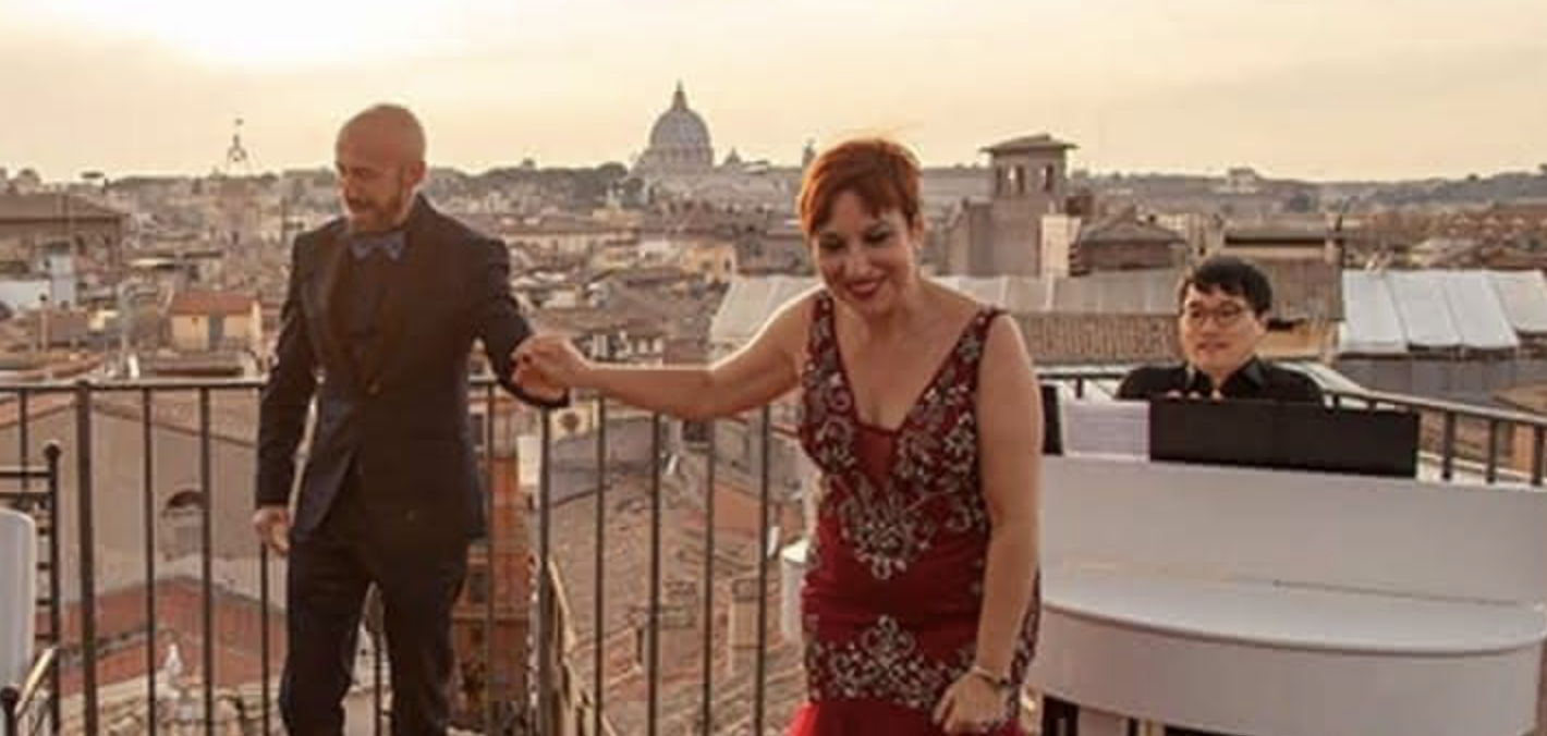 rooftop aperitivo and opera Rooftop Bar Opera Show