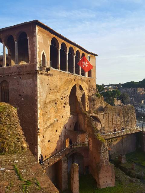 trajans market knights of malta flag