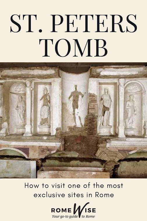 pin saint peters tomb