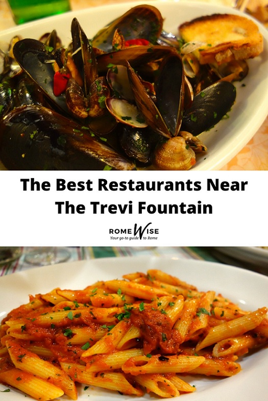 restaurants near trevi fountain