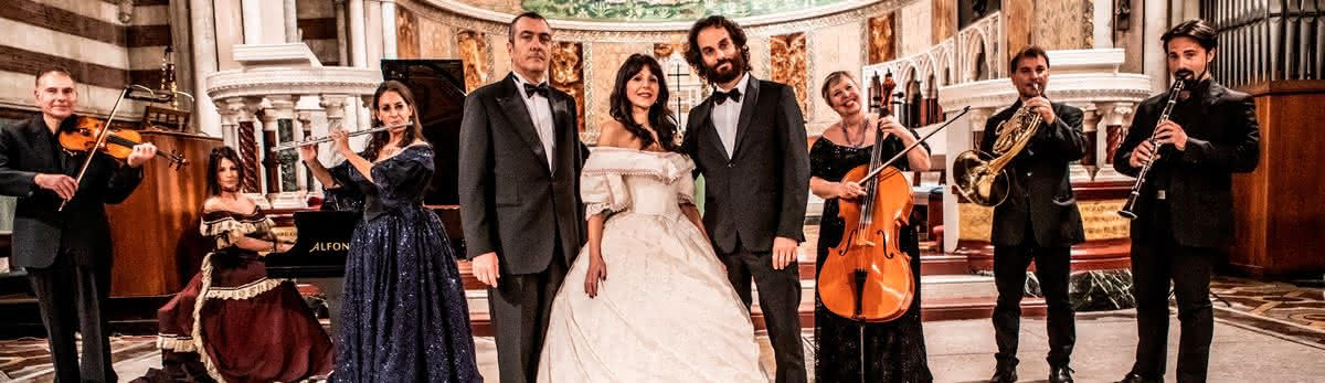 rooftop aperitivo and opera Virtuosi dell’opera di Roma: