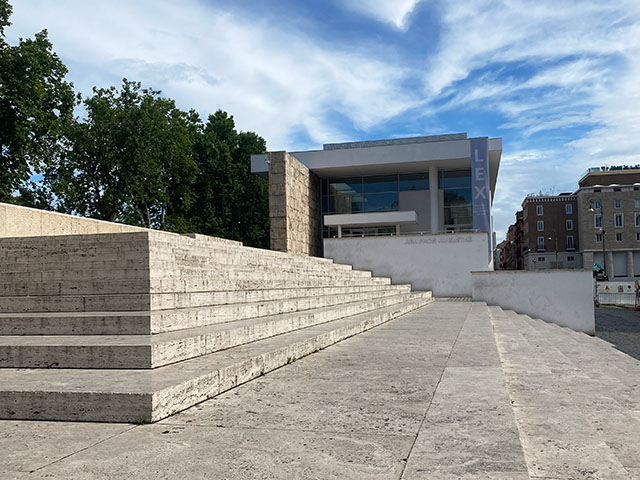 Ara Pacis exterior of the museum