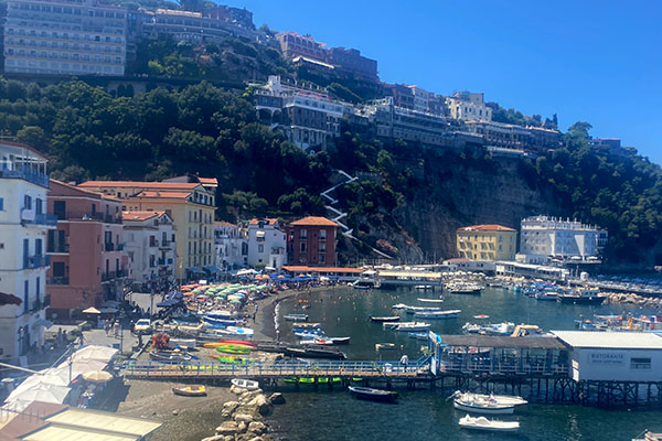 Sorrento Marina Grande View August