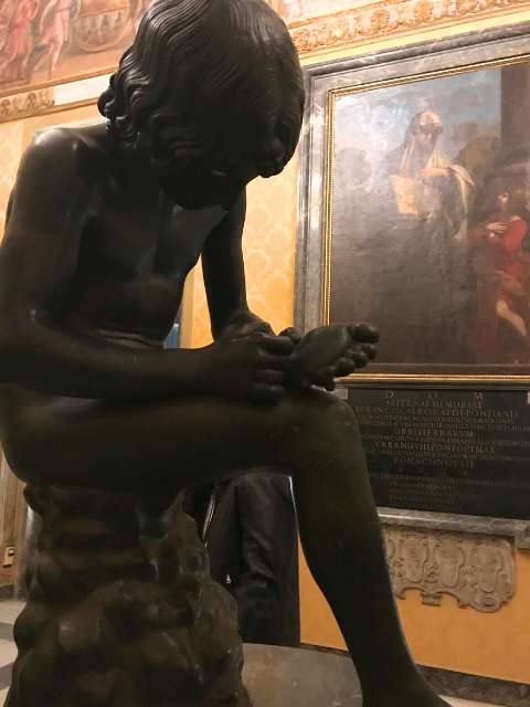 capitoline museums boy with thorn