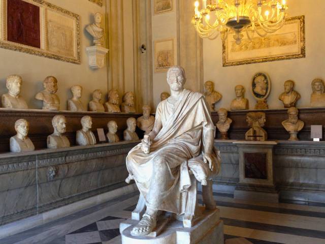 capitoline museums hall of philosophers