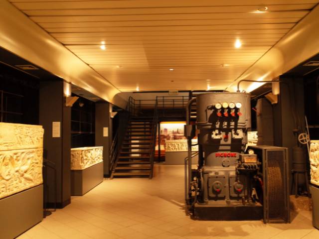 centrale montemartini sculptures lower level