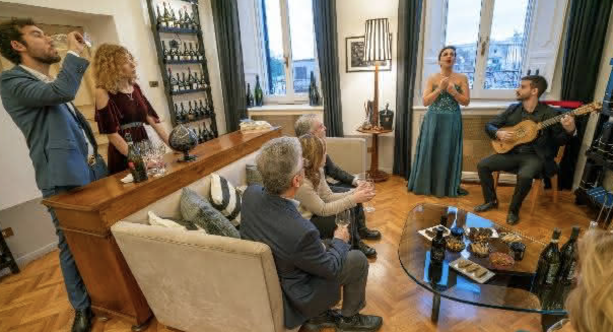 Wine Tasting and Opera in Palazzo Taverna