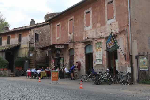 bike rental on the Appia Antica