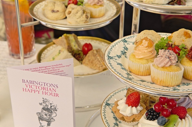 victorian happy hour at babington's rome