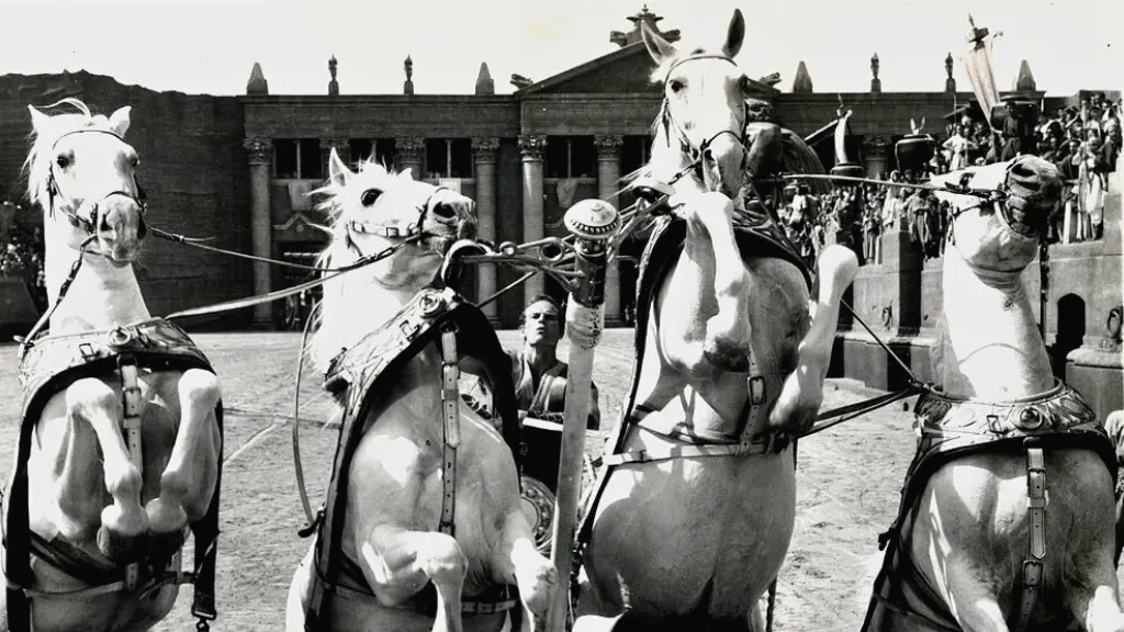 ben hur chariot horses still wikimedia commons