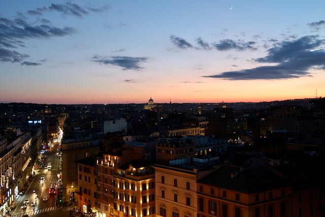 sunset views from bernini bristol