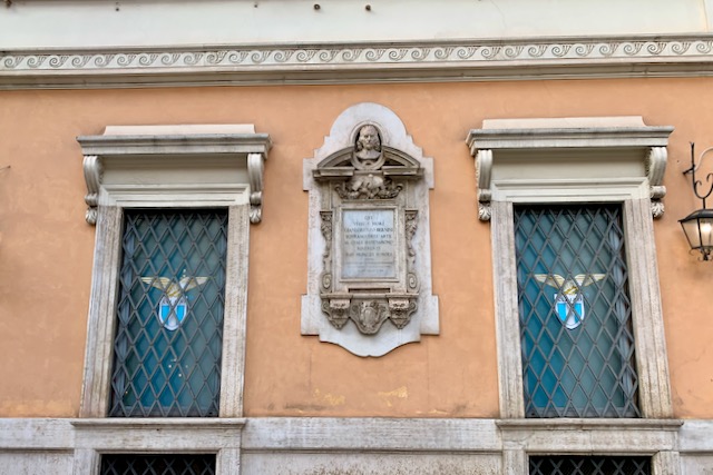 bernini house plaque