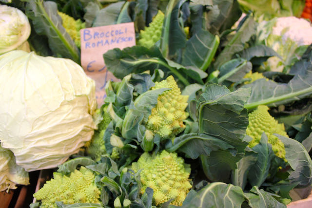 broccoli romaneschi in november