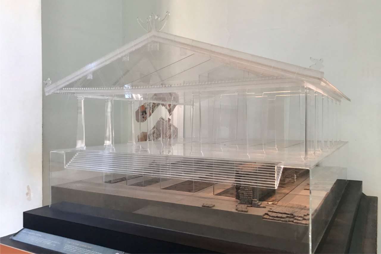 model of temple to jupiter model of temple to jupiter