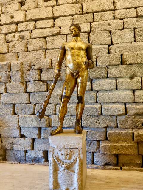 capitoline museums gold hercules
