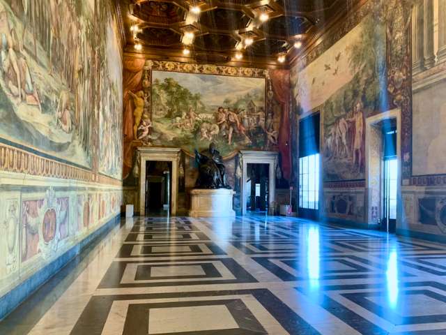 capitoline museums hall of Horatii and Curiatii