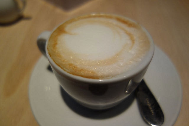 cappuccino for breakfast