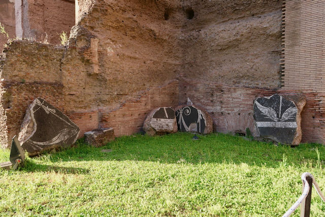 Caracalla Baths. Mosaics