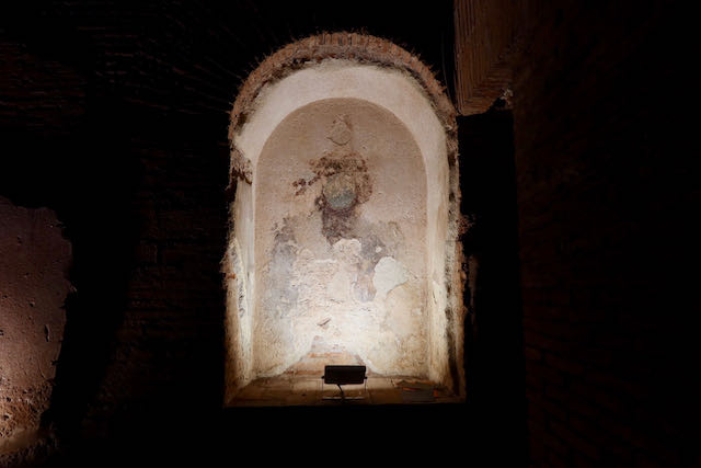 Caracalla Baths. Fresco