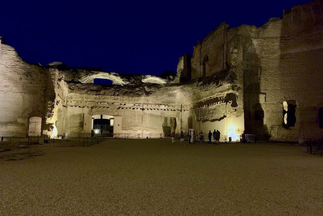 Caracalla Baths night Tour