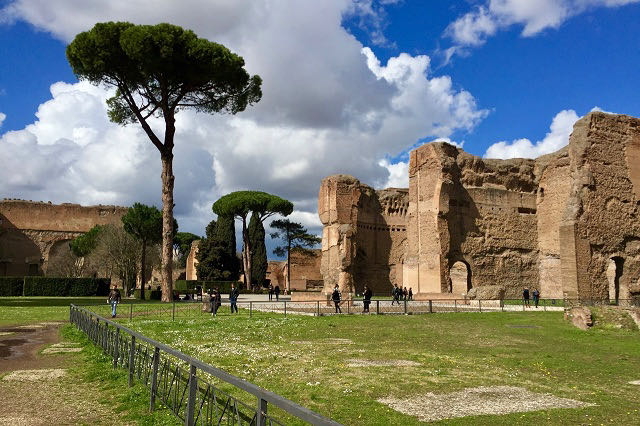 baths of caracalla in rome