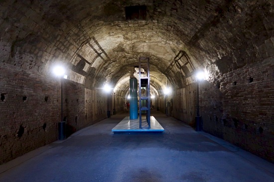 caracalla baths underground tunnel