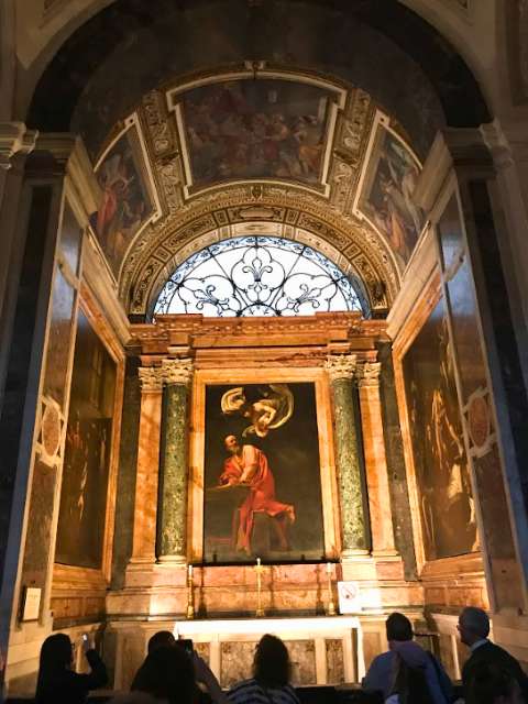 caravaggio cerasi chapel people