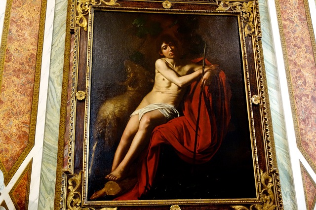 caravaggio john baptist borghese