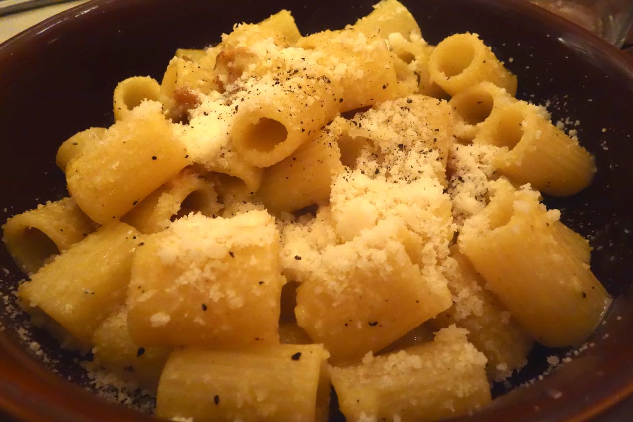 rigatoni carbonara clementini rigatoni carbonara clementini