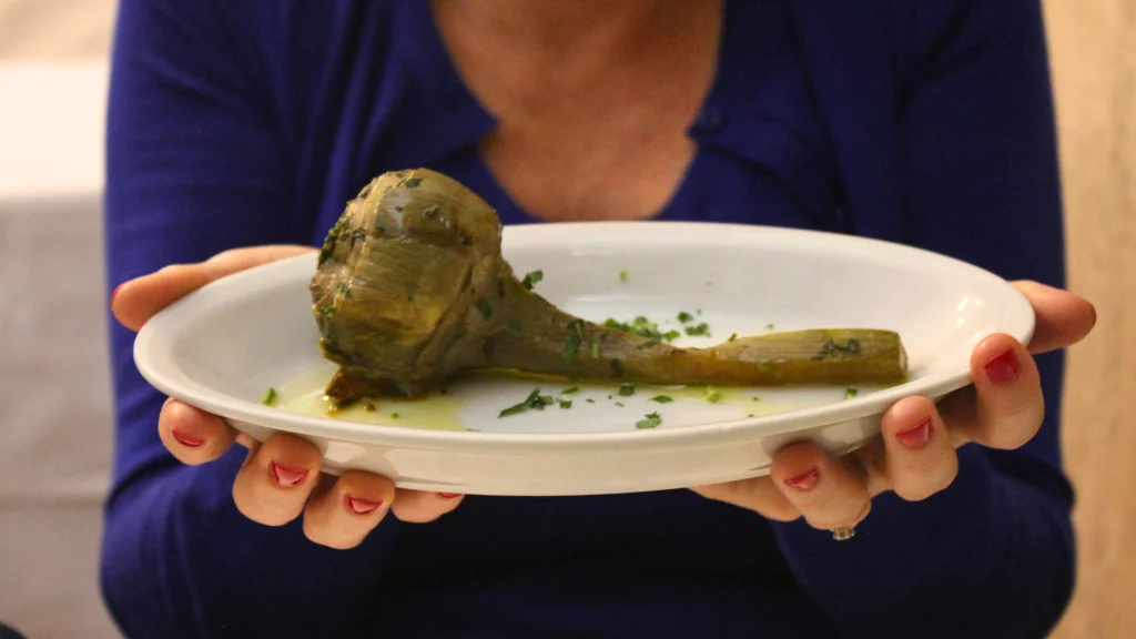 carciofi alla romana