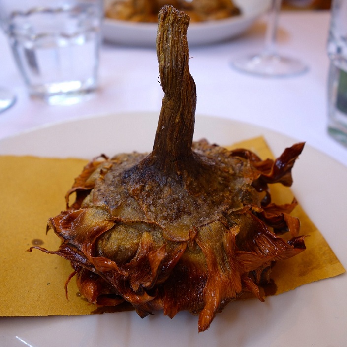Deep-fried artichoke Deep-fried artichoke