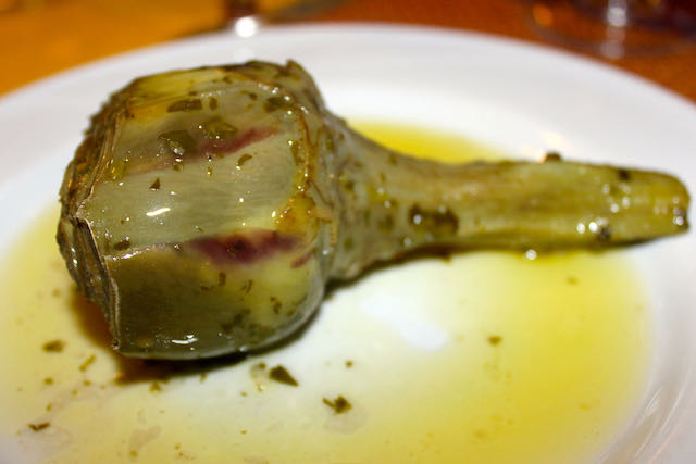 carciofo alla romana