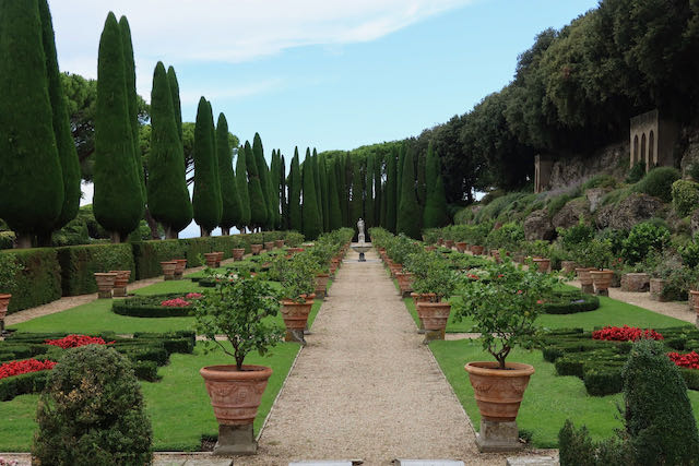 pope's barberini gardens