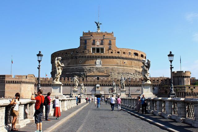 castel sant'angelo in mid may how to dress in rome in mid-may