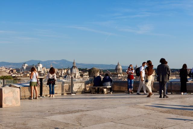 roof of castel sant'angelo