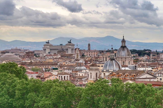 Castel Sant'Angelo view
