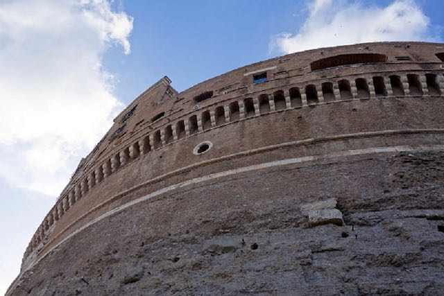 Castel Sant'Angelo old wall Castel Sant'Angelo old wall