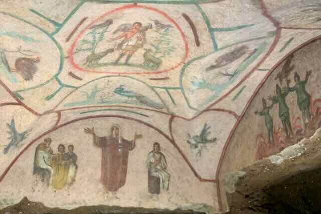 frescoes of Santa Priscilla