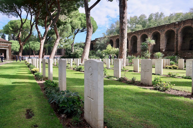 commonwealth cemetery in rome