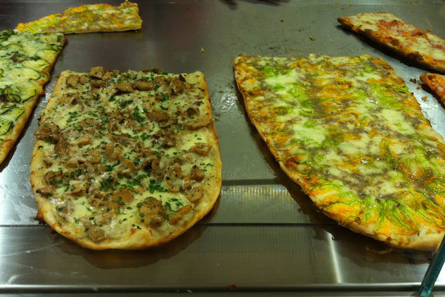 pizza alla pala at cerulli bakery rome