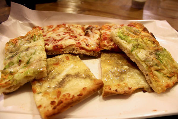 Rome. Cerulli Bakery and pizza